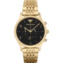 Emporio Armani Men's Gold Chronograph Watch - AR1893